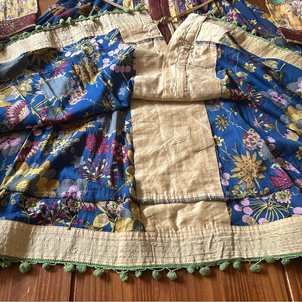 VINTAGE J PETERMAN BATIK DRESS , COTTON BATIK DRESS - Picture 6 of 15